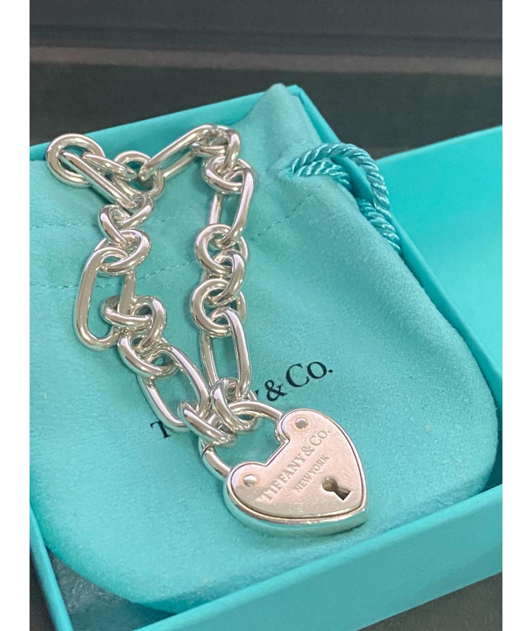 TIFFANY&CO Серебряный серебряный браслет, фото 8