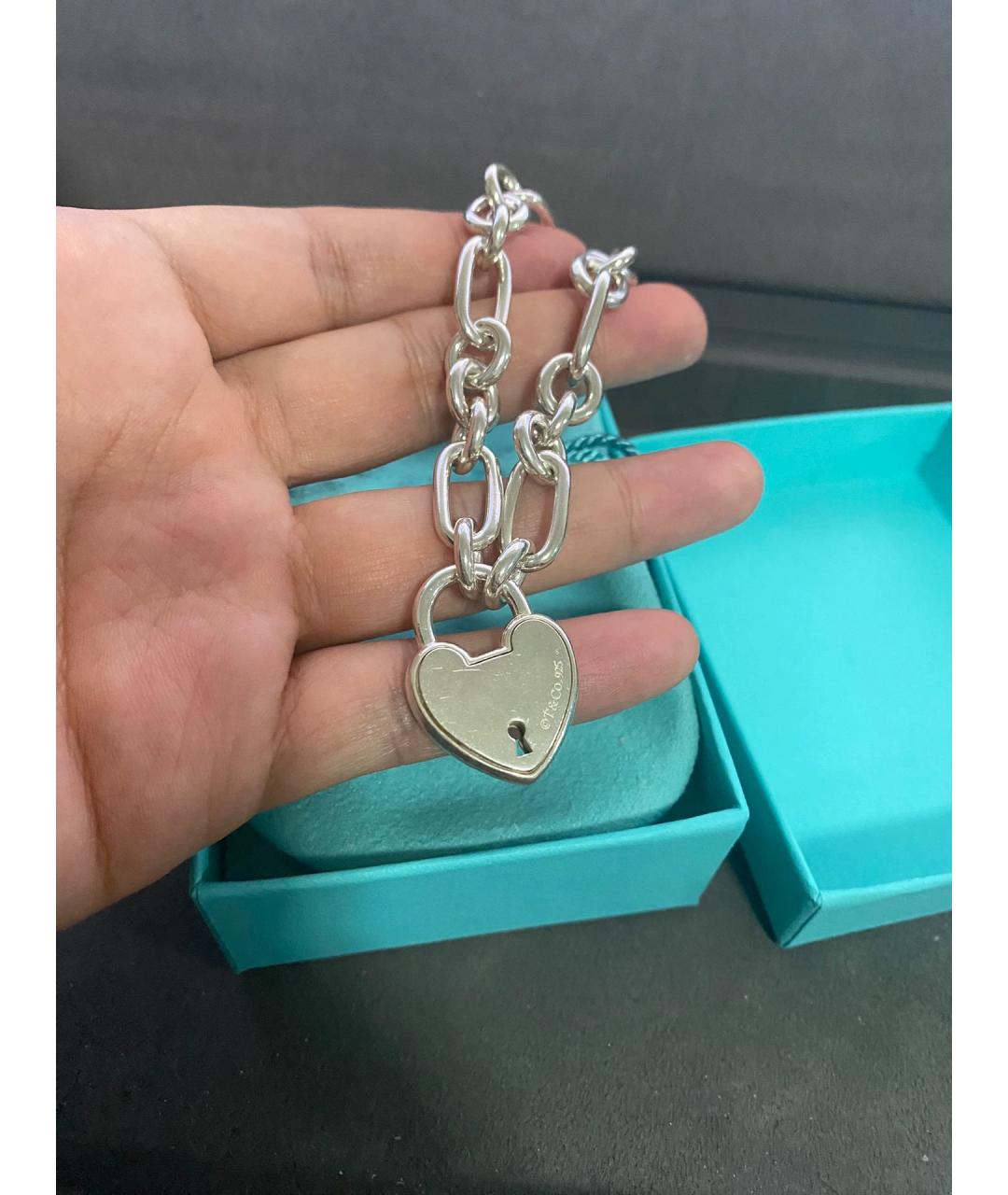 TIFFANY&CO Серебряный серебряный браслет, фото 4