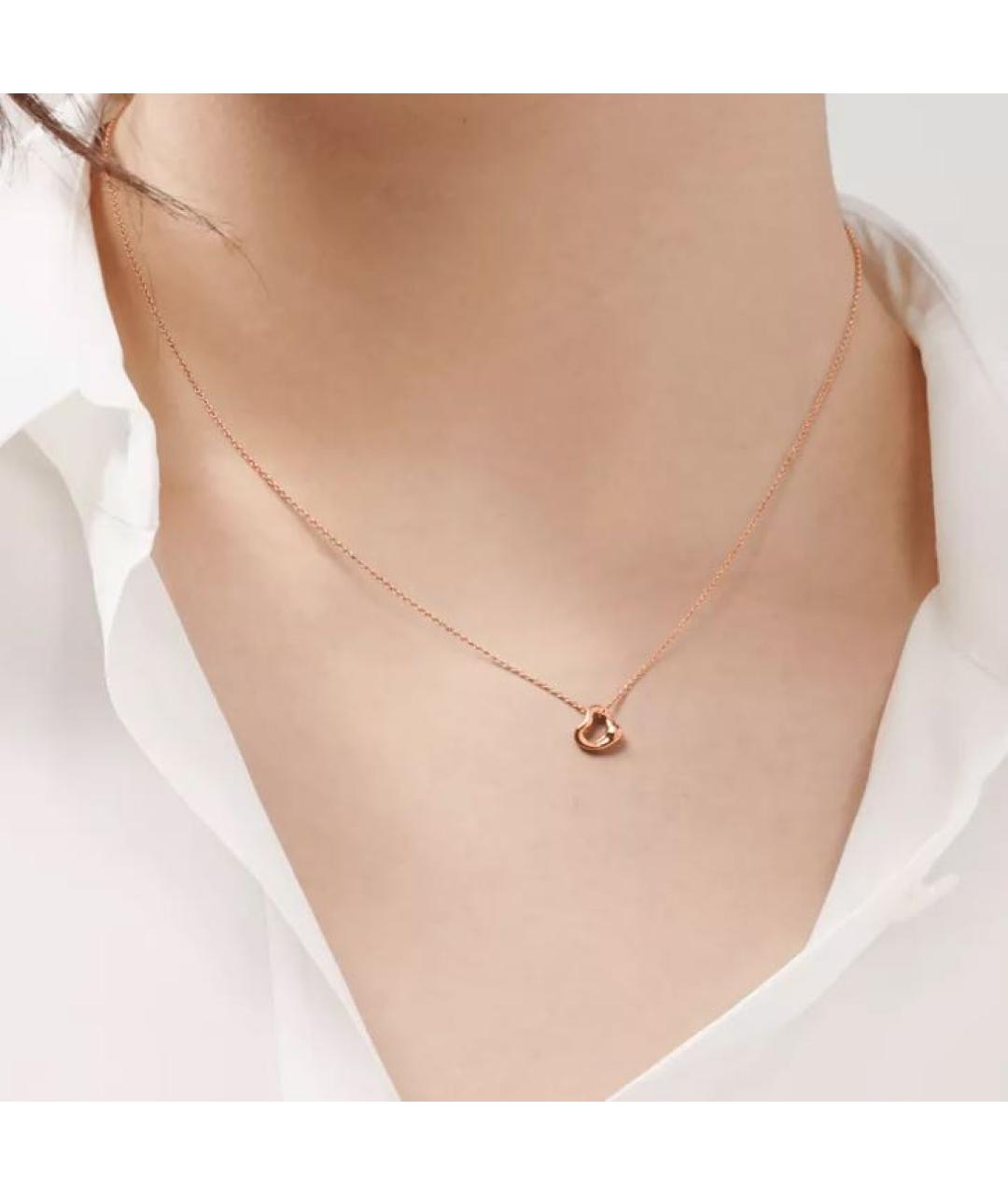 TIFFANY&CO Золотое колье из розового золота, фото 2