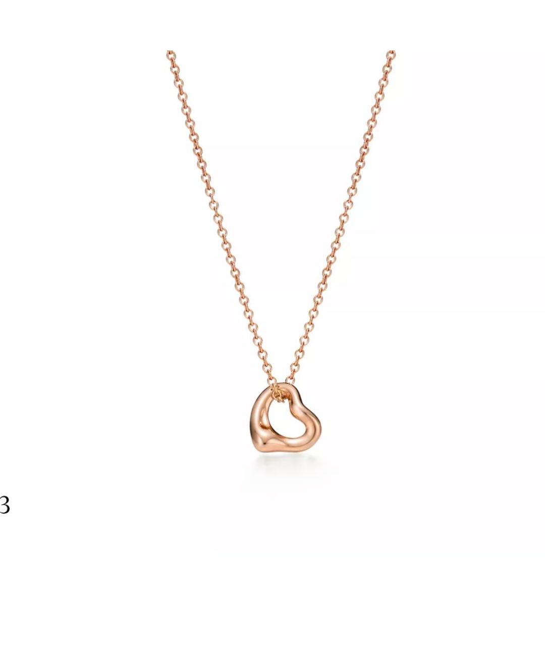 TIFFANY&CO Золотое колье из розового золота, фото 5