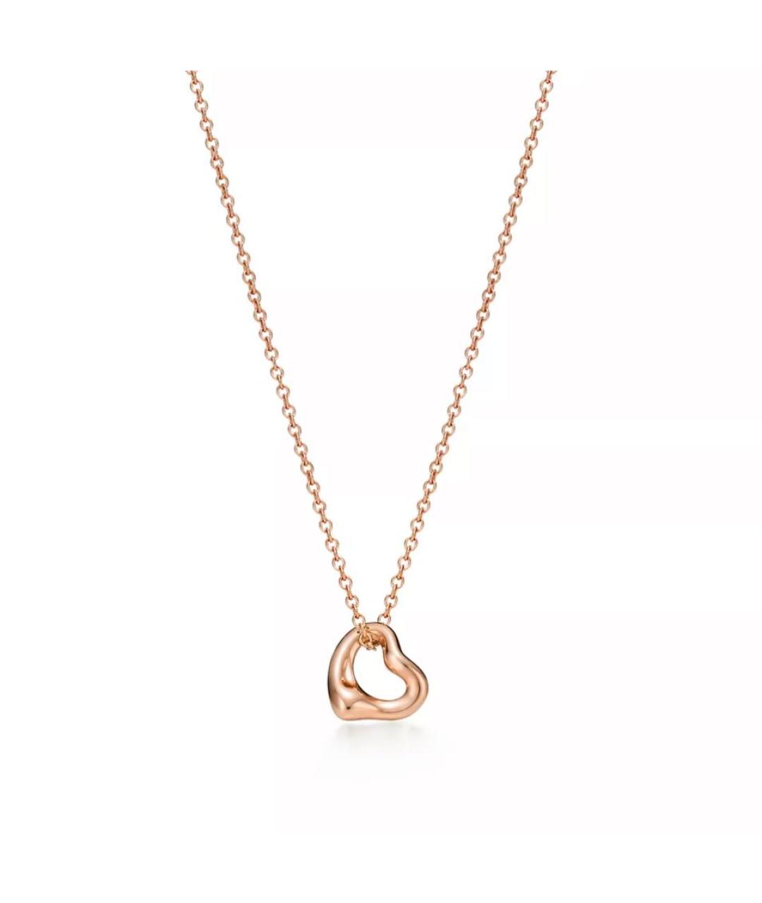 TIFFANY&CO Золотое колье из розового золота, фото 4