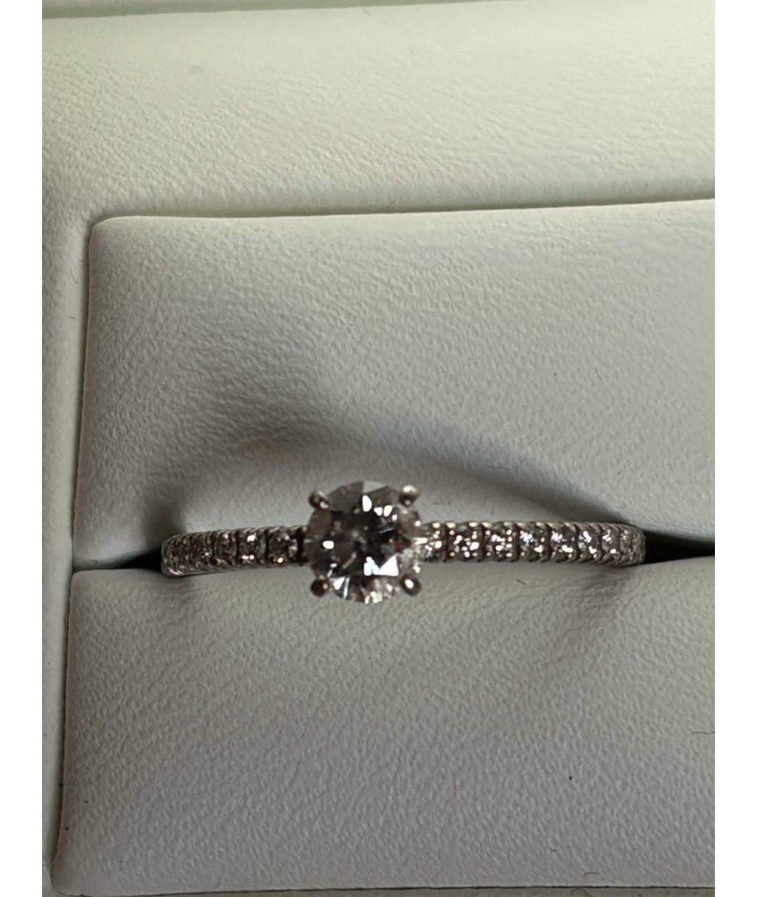 CARTIER Серебряное платиновое кольцо, фото 4