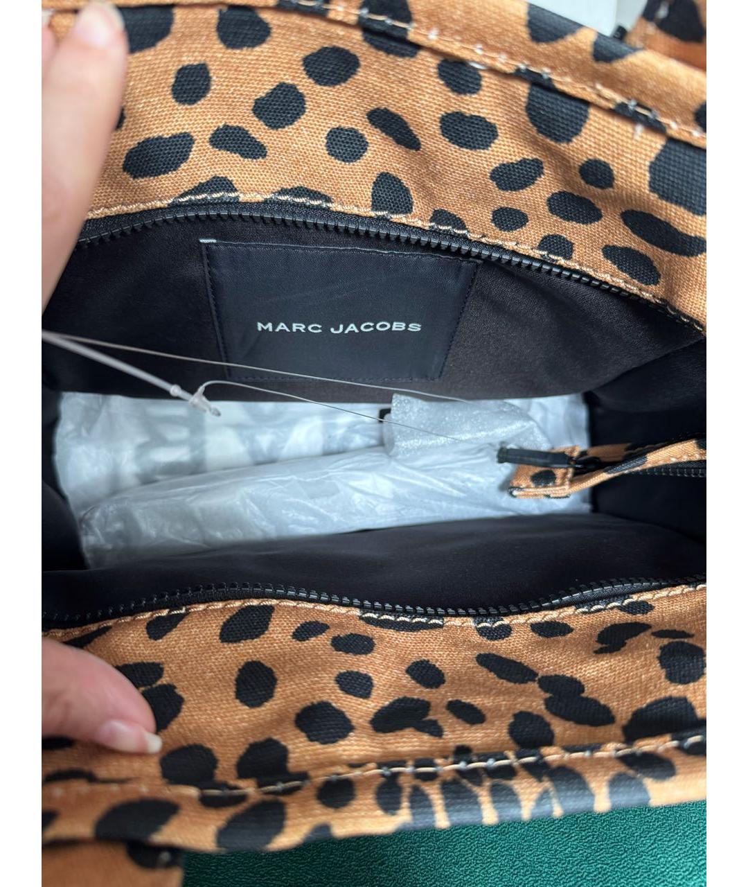 MARC JACOBS Коричневая сумка тоут, фото 4