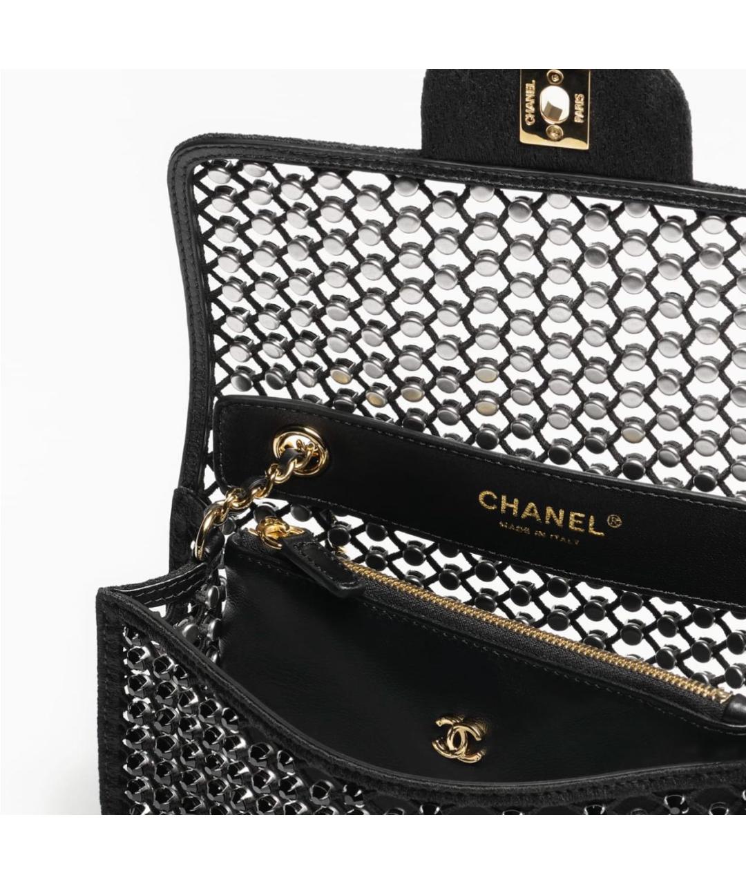 CHANEL Черная сумка через плечо, фото 3