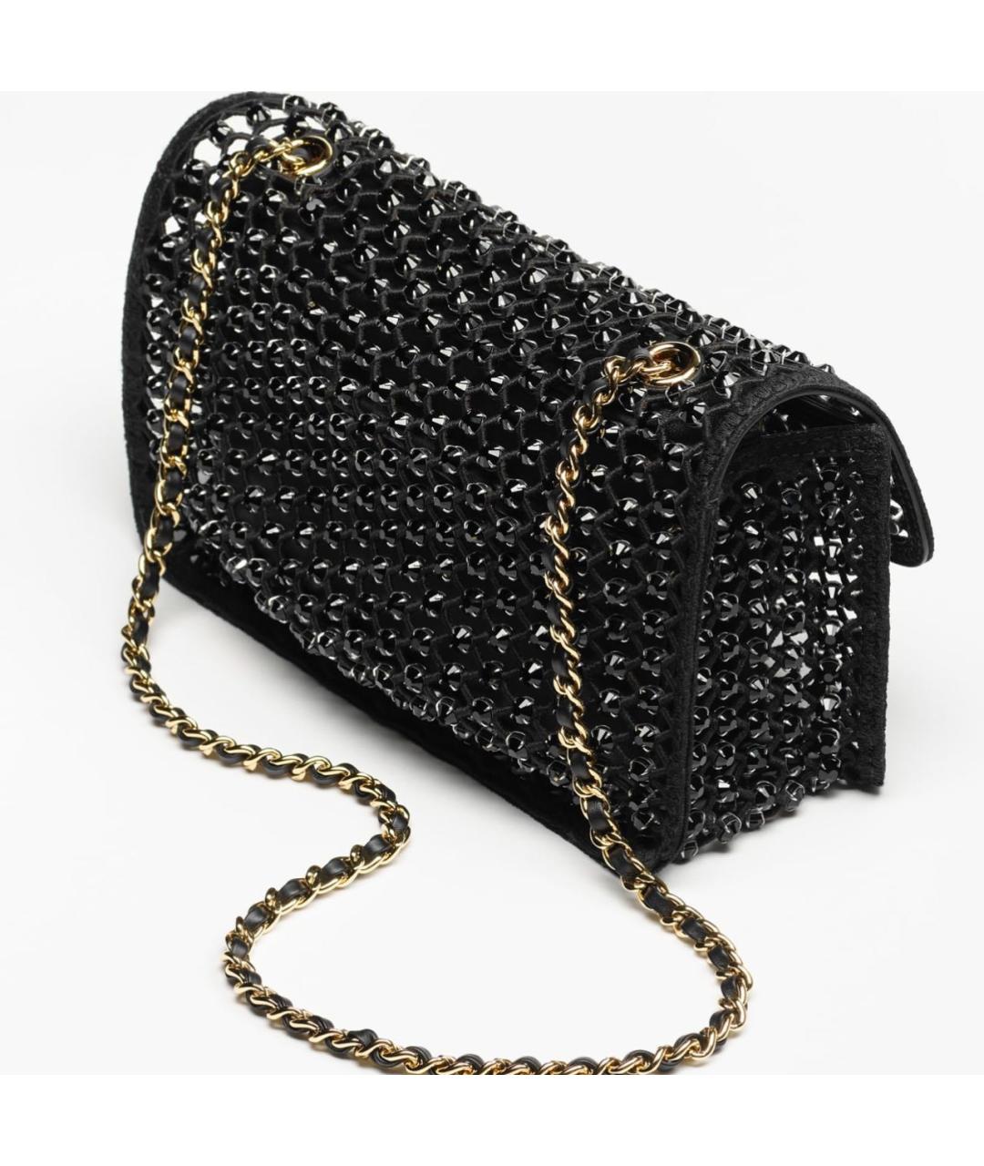 CHANEL Черная сумка через плечо, фото 4