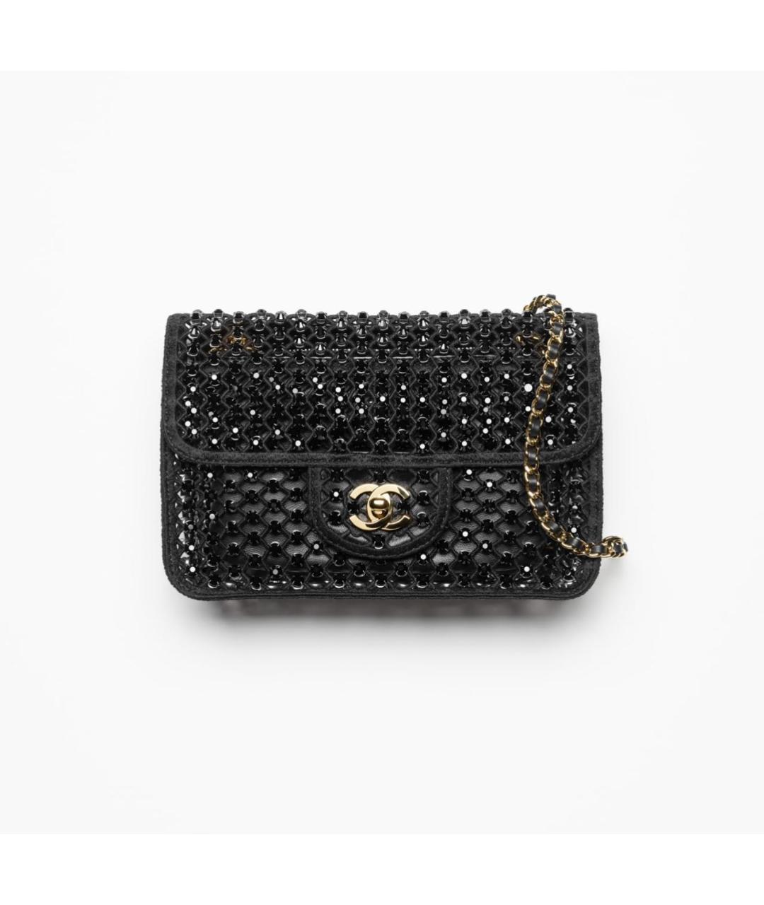 CHANEL Черная сумка через плечо, фото 5