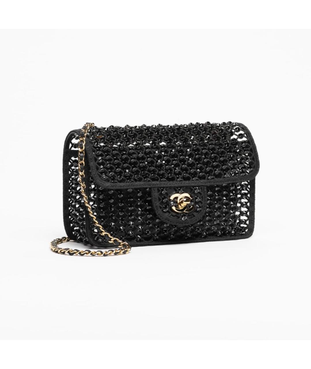 CHANEL Черная сумка через плечо, фото 2