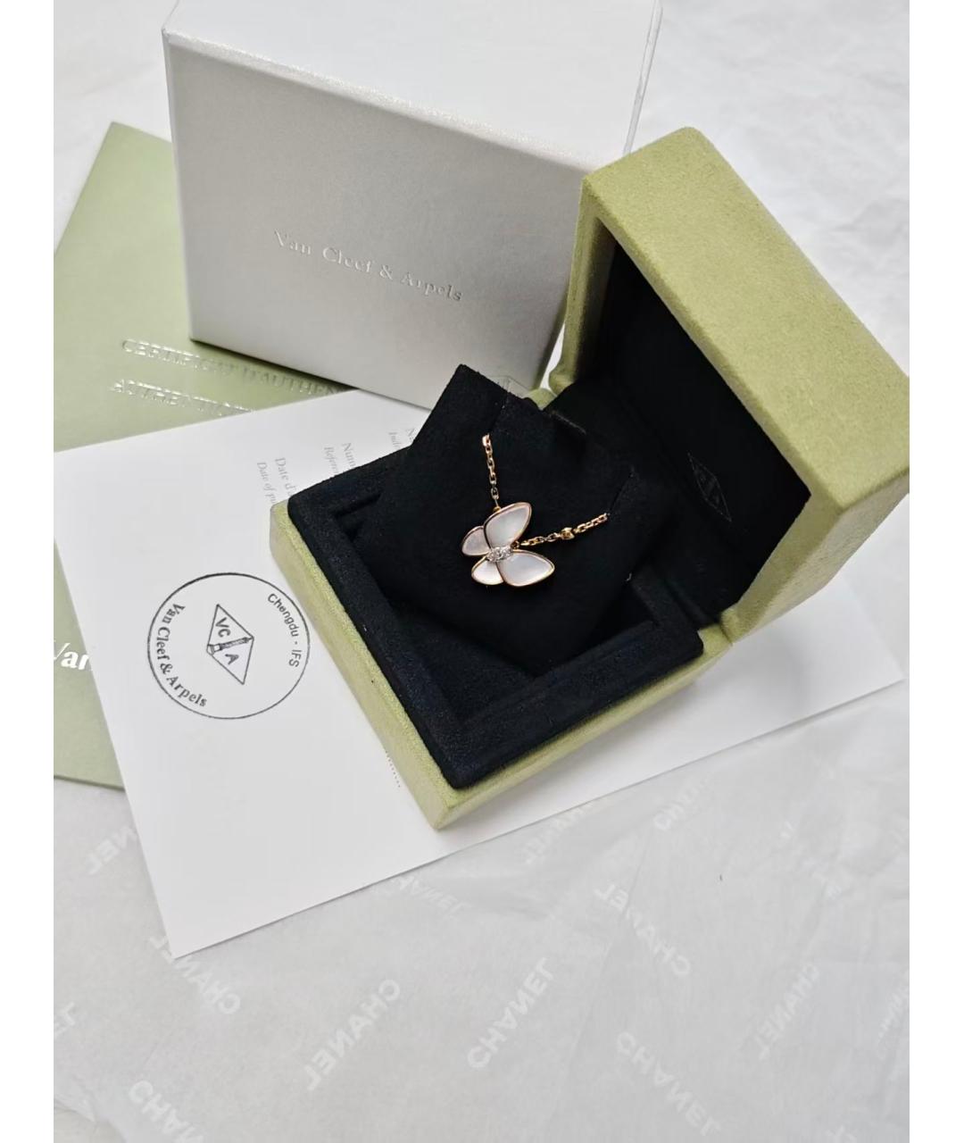 VAN CLEEF & ARPELS Белое колье, фото 3