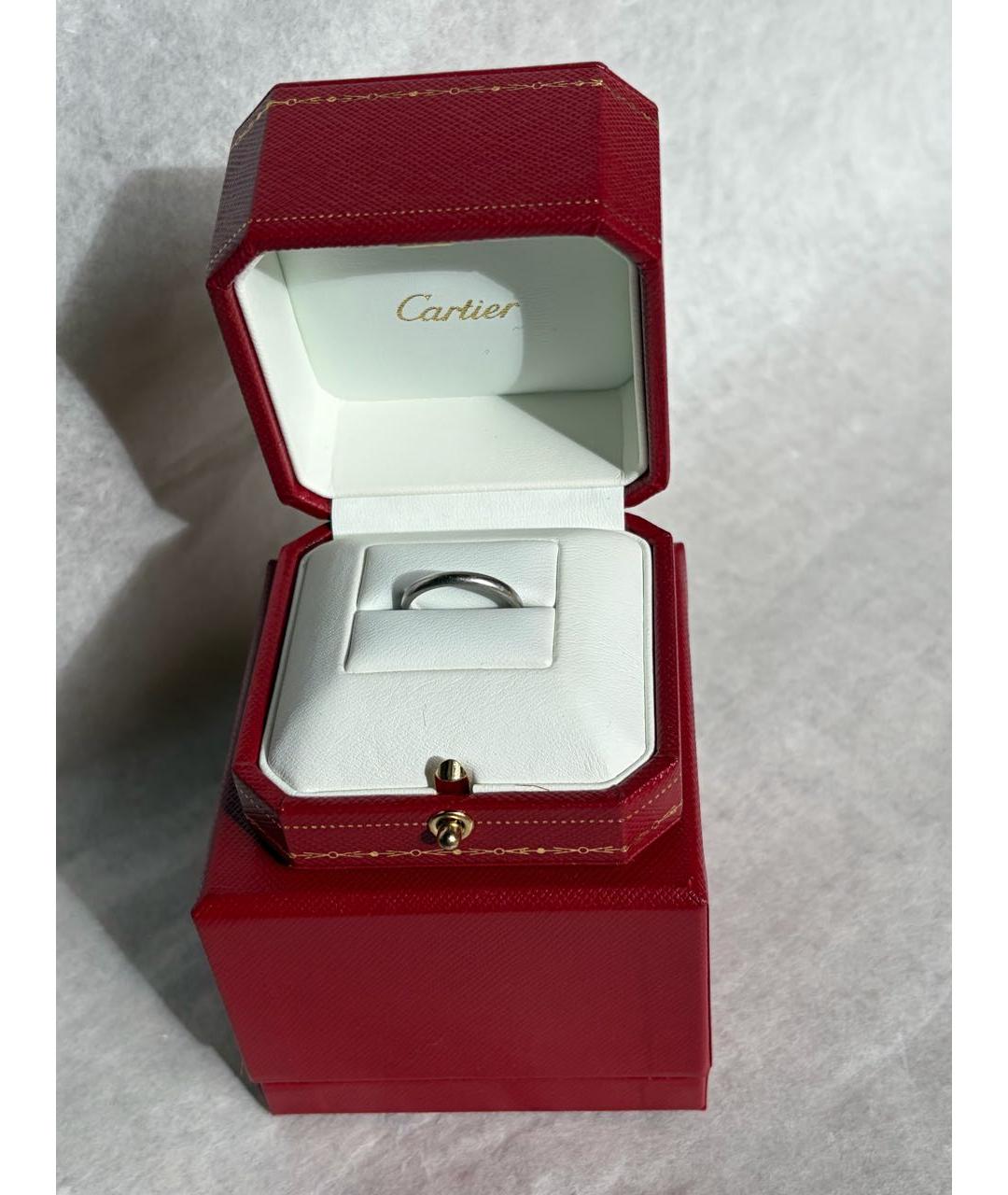 CARTIER Серебряное платиновое кольцо, фото 2