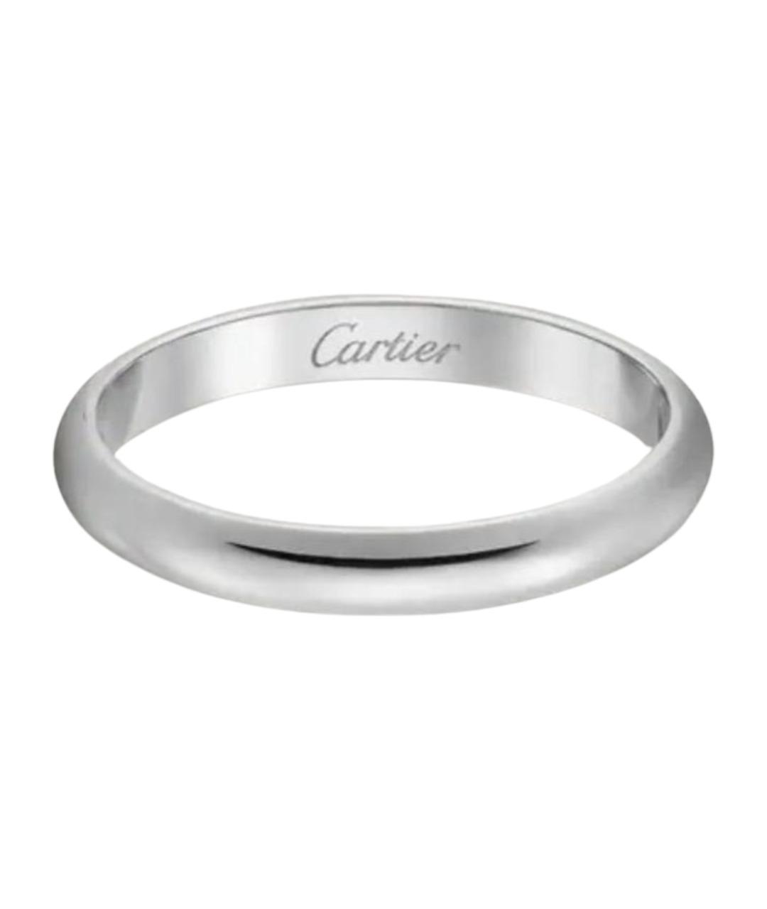 CARTIER Серебряное платиновое кольцо, фото 1