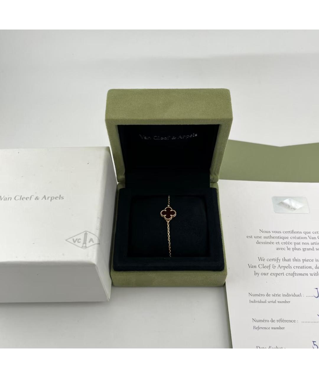 VAN CLEEF & ARPELS Красный браслет, фото 2