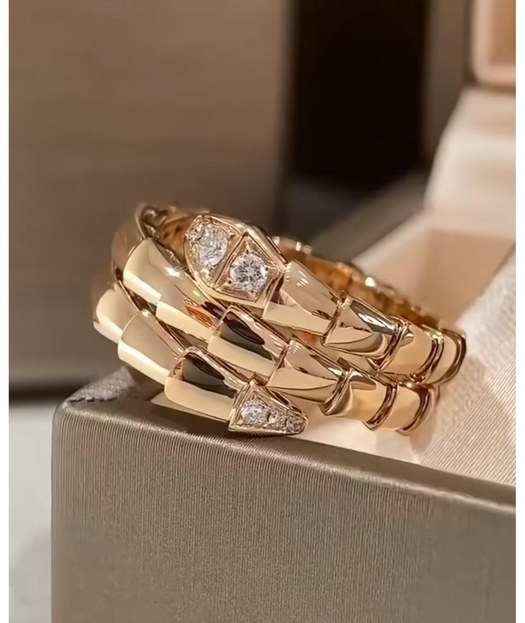 BVLGARI Золотое кольцо из розового золота, фото 3