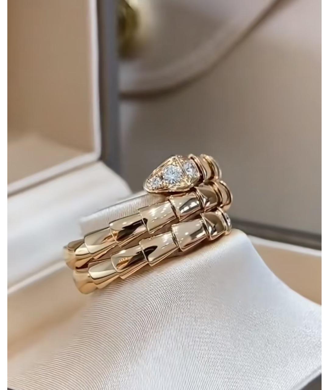 BVLGARI Золотое кольцо из розового золота, фото 2