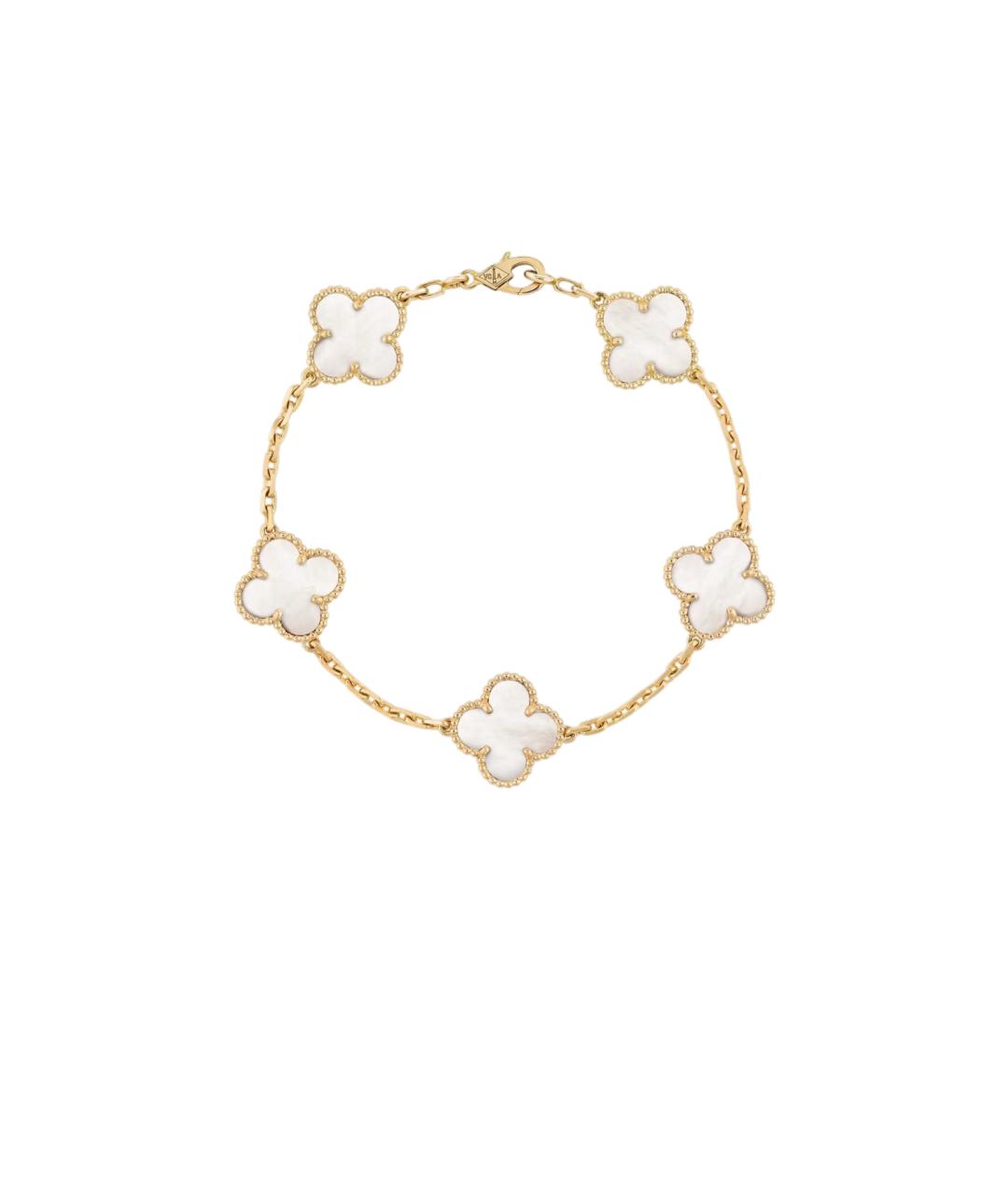 VAN CLEEF & ARPELS Белый браслет, фото 4