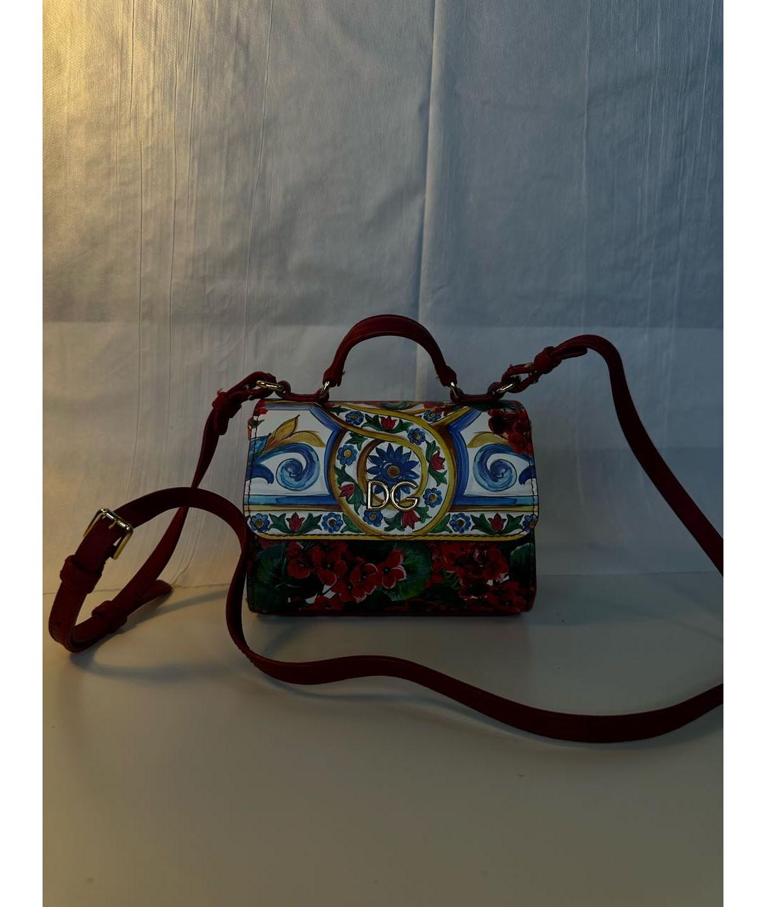 DOLCE&GABBANA Красная сумка, фото 2