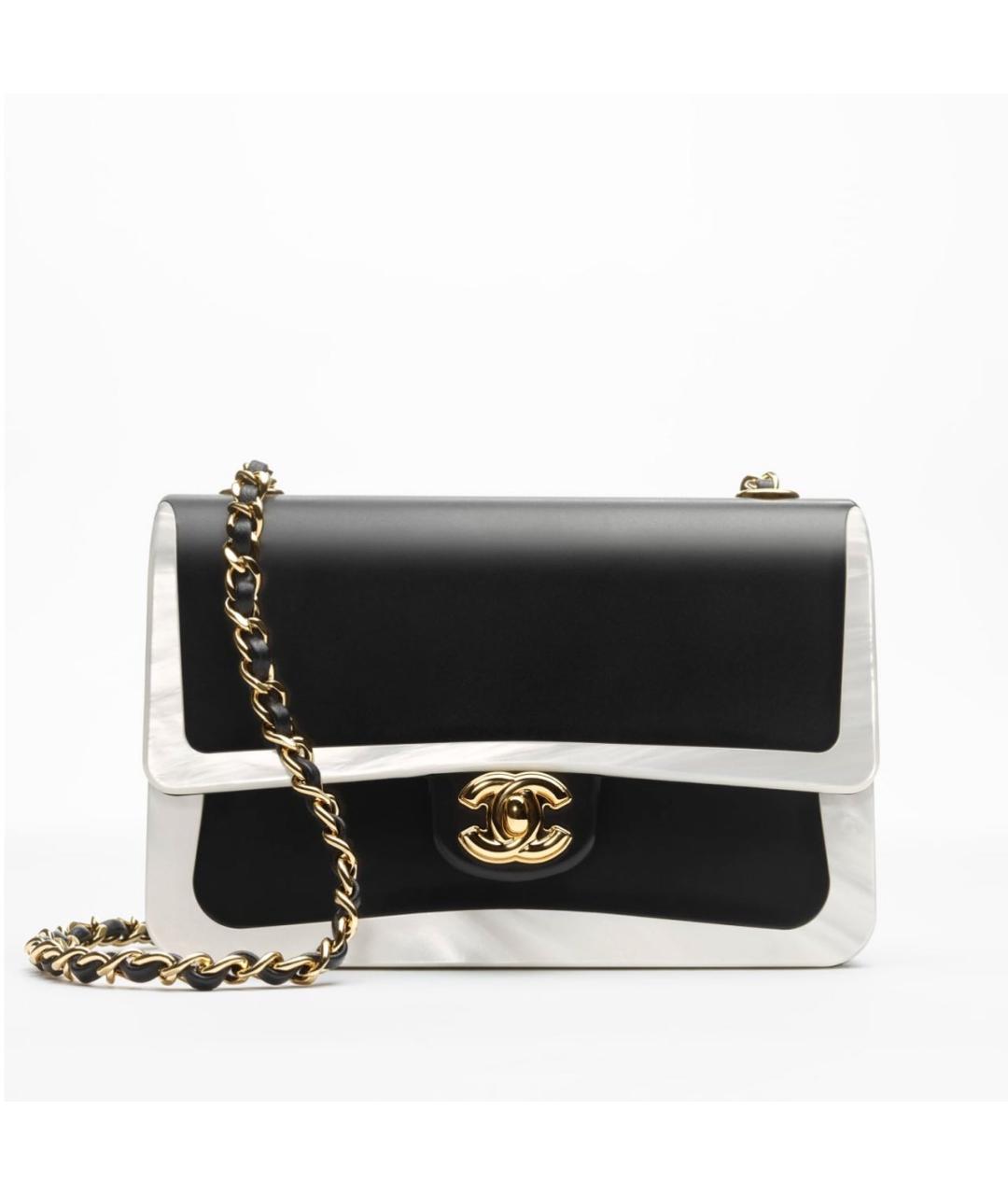 CHANEL Черная сумка через плечо, фото 4