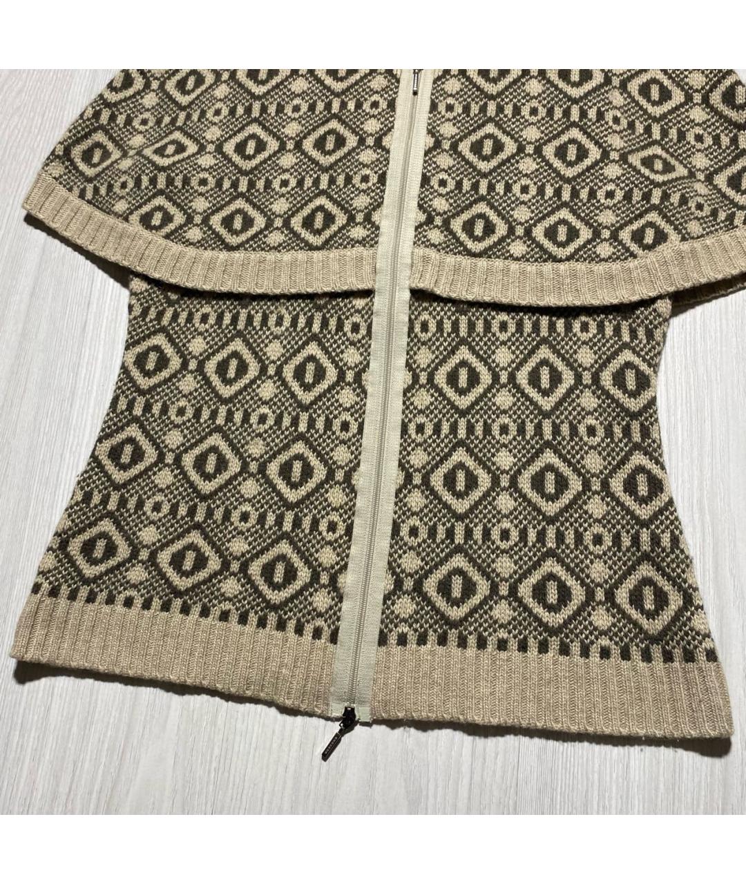WEEKEND MAX MARA Бежевый шерстяной джемпер / свитер, фото 4