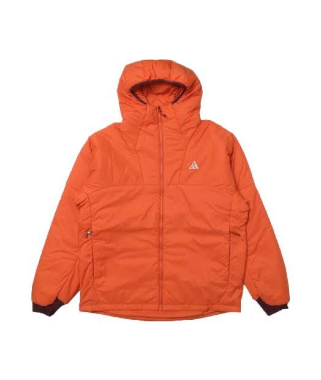 NIKE ACG Оранжевый полиэстеровый пуховик, фото 1