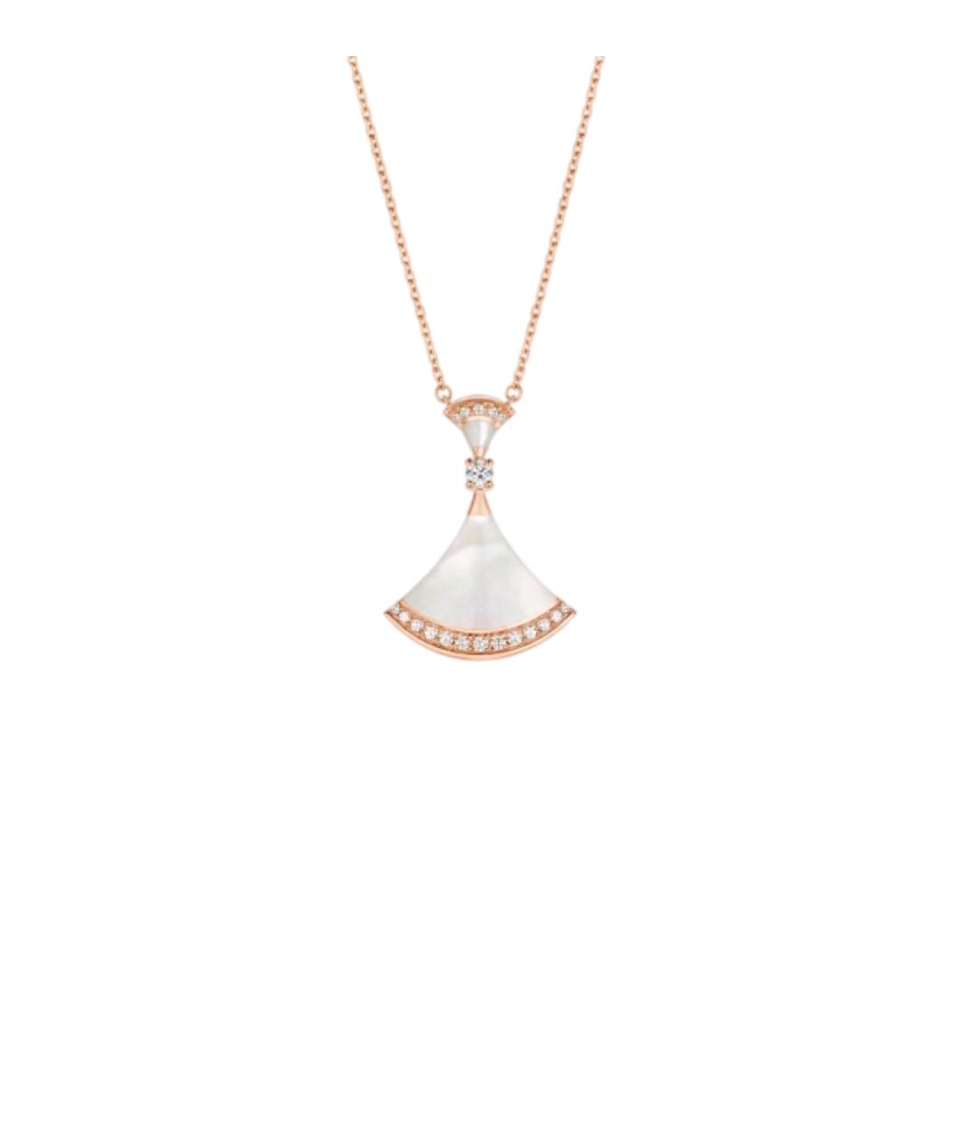 BVLGARI Белое колье, фото 6