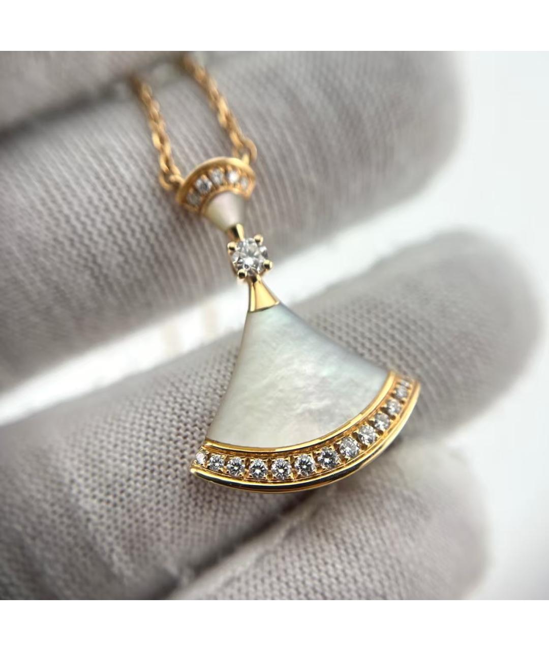 BVLGARI Белое колье, фото 5