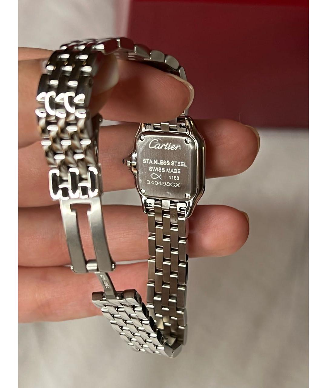 CARTIER Серебряные металлические часы, фото 4