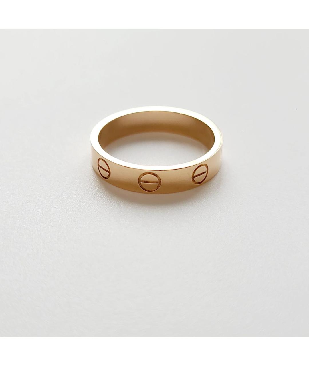 CARTIER Золотое кольцо из розового золота, фото 3
