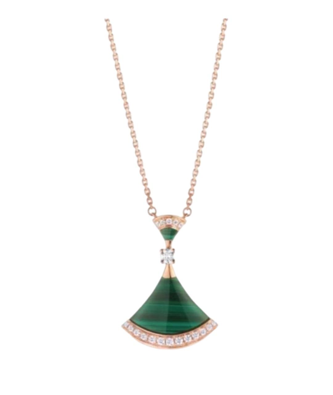 BVLGARI Зеленое колье, фото 1