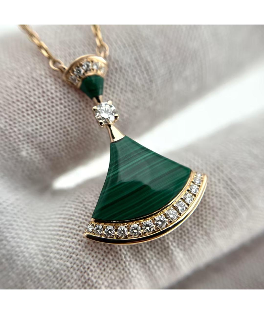 BVLGARI Зеленое колье, фото 4