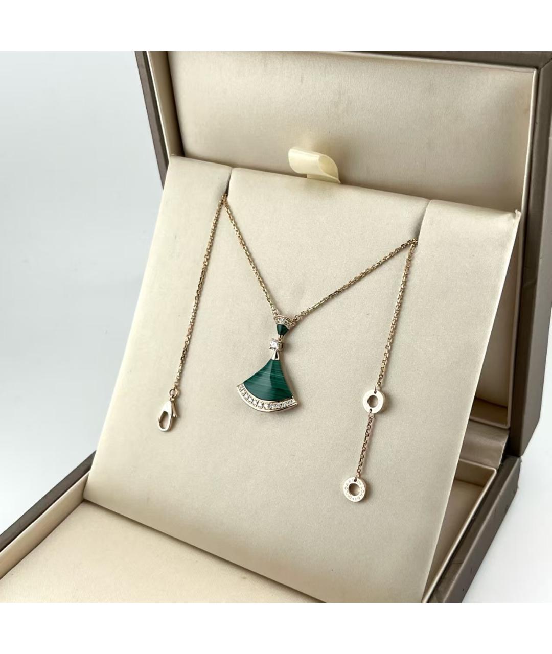 BVLGARI Зеленое колье, фото 3