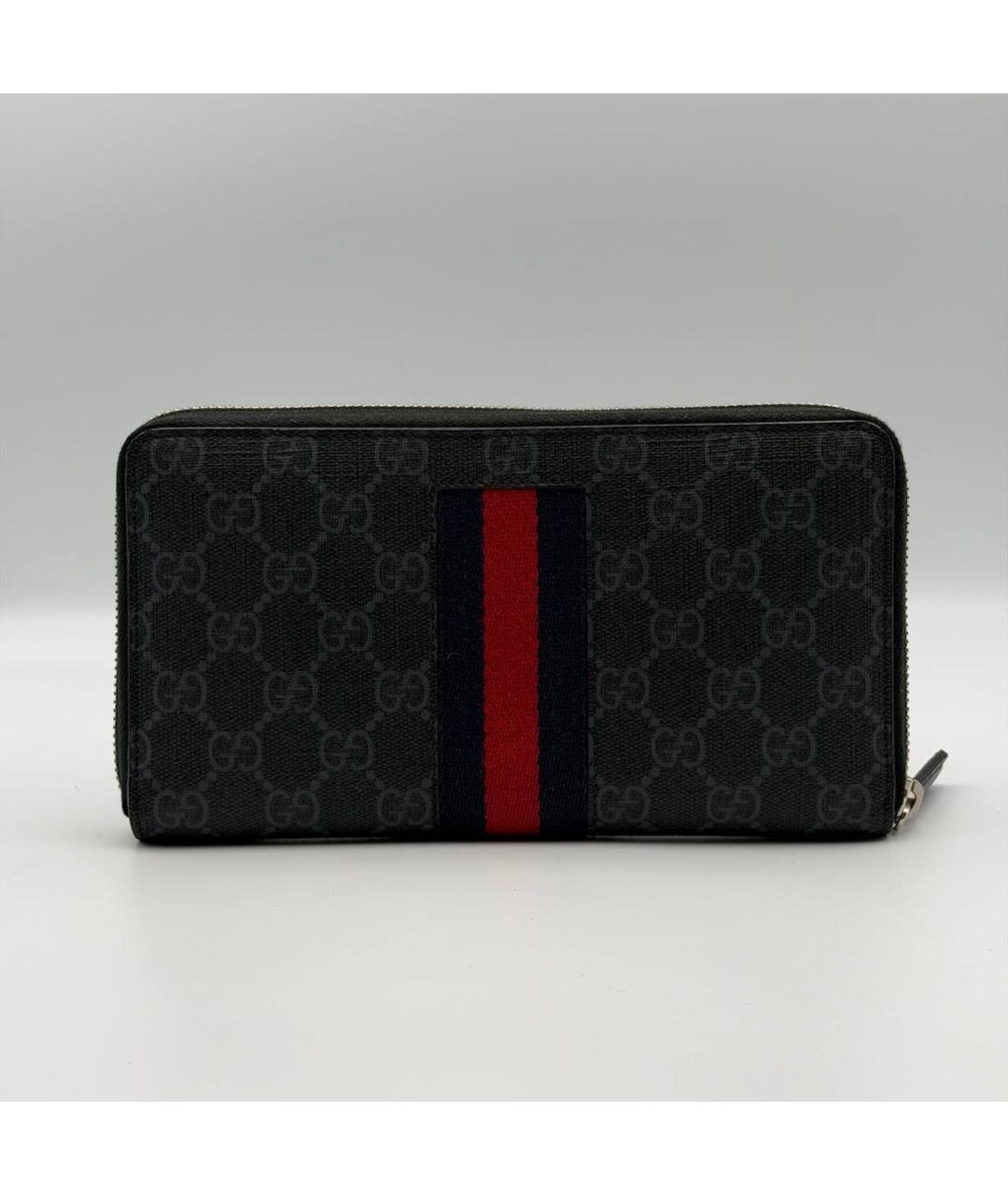 GUCCI Черный кошелек, фото 3