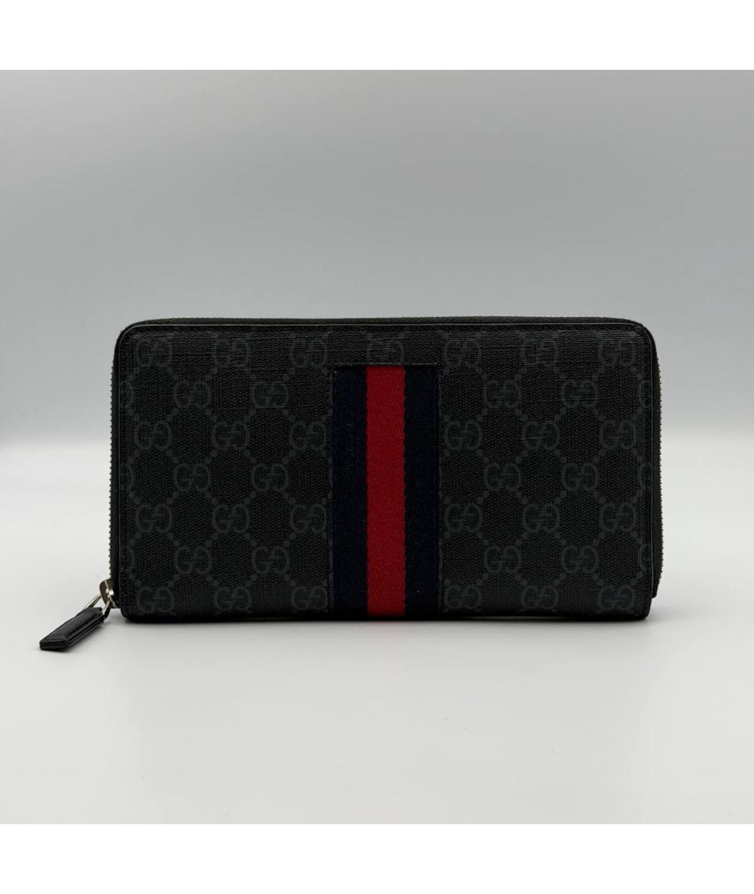 GUCCI Черный кошелек, фото 4