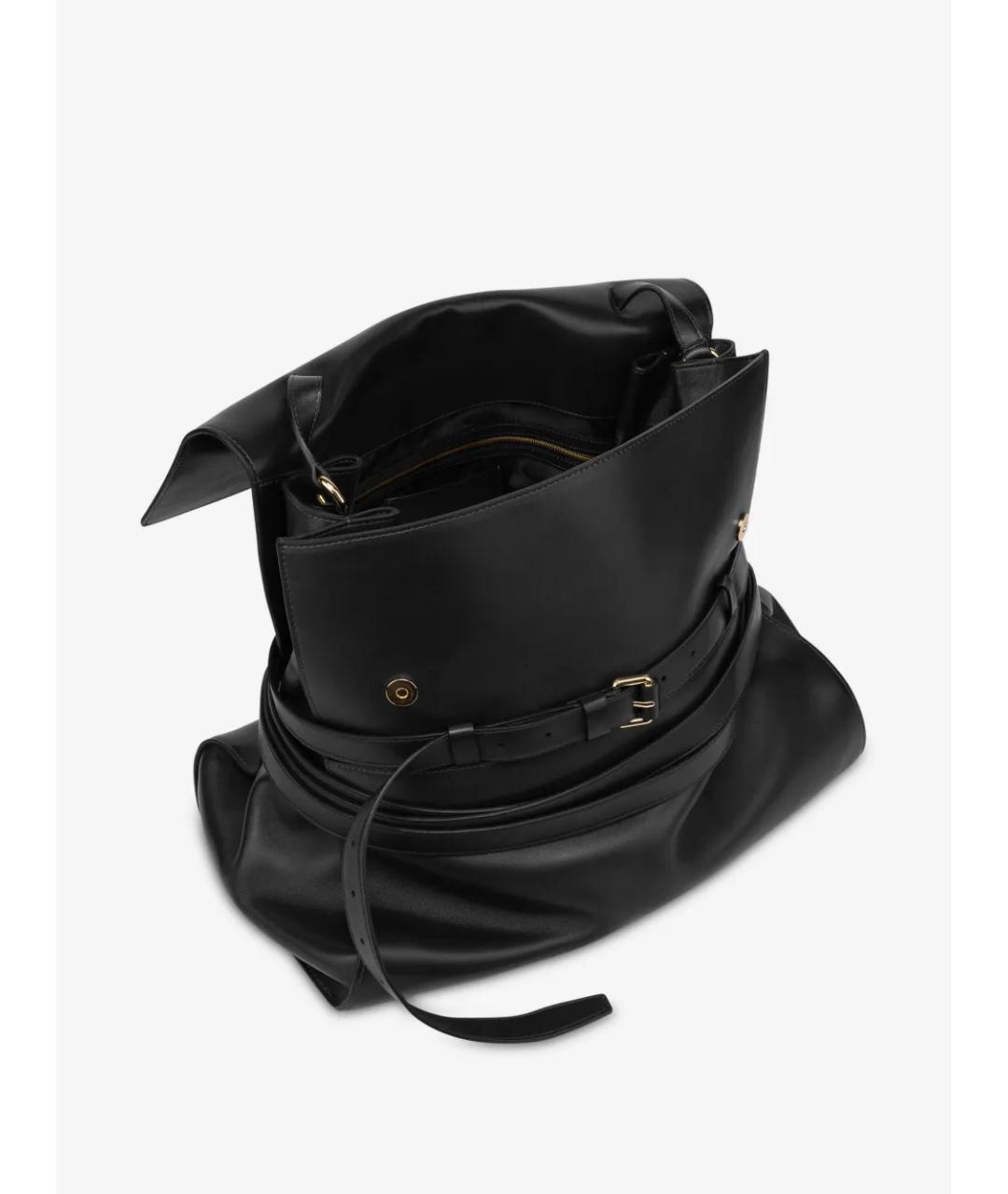 MOSCHINO Черная сумка тоут, фото 3
