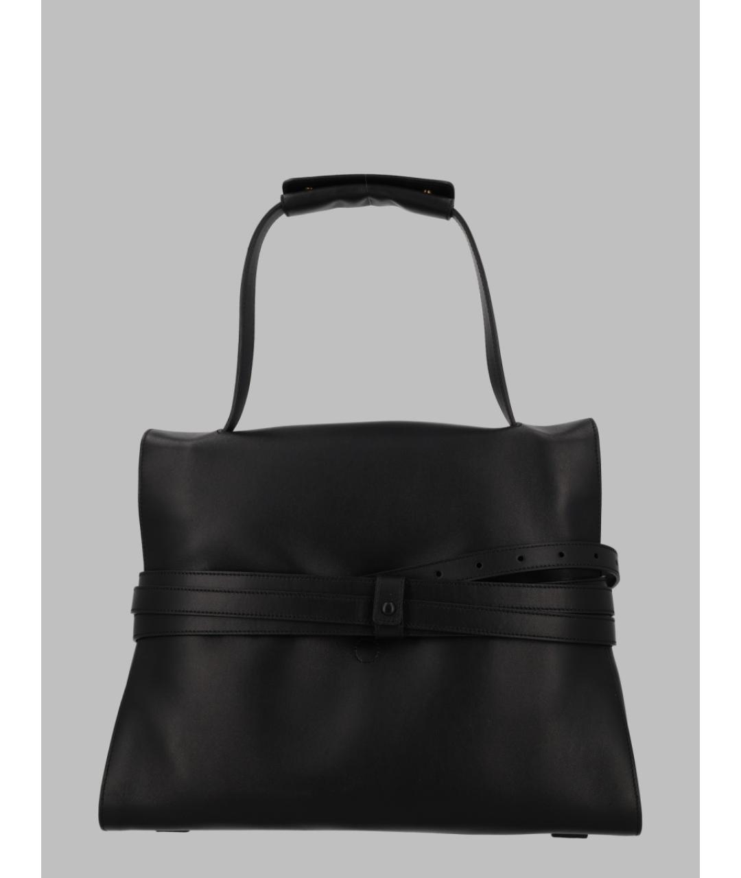 MOSCHINO Черная сумка тоут, фото 2