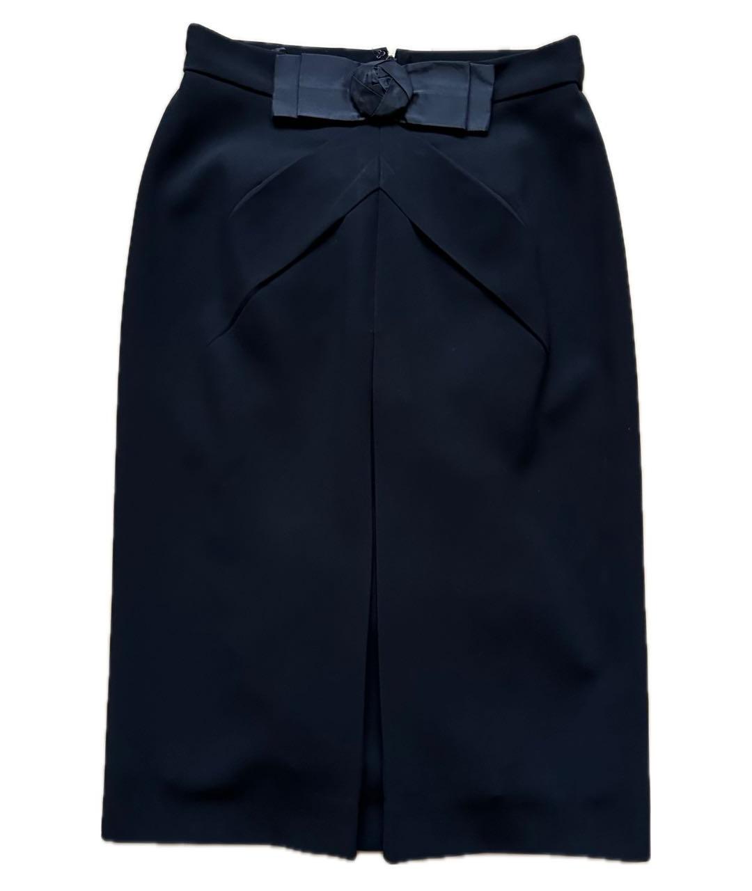 MOSCHINO Черная юбка миди, фото 1