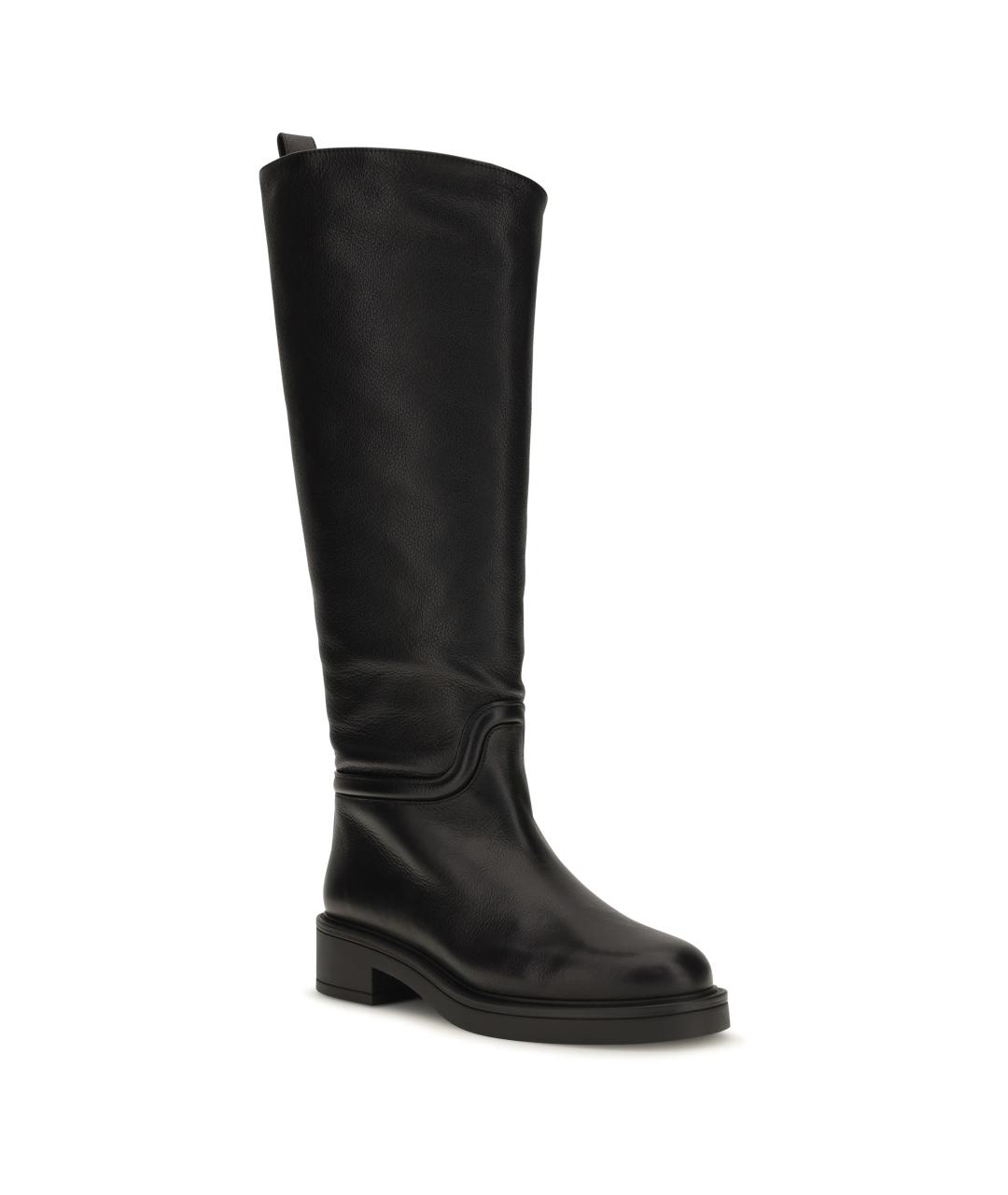 STUART WEITZMAN Черные кожаные сапоги, фото 2