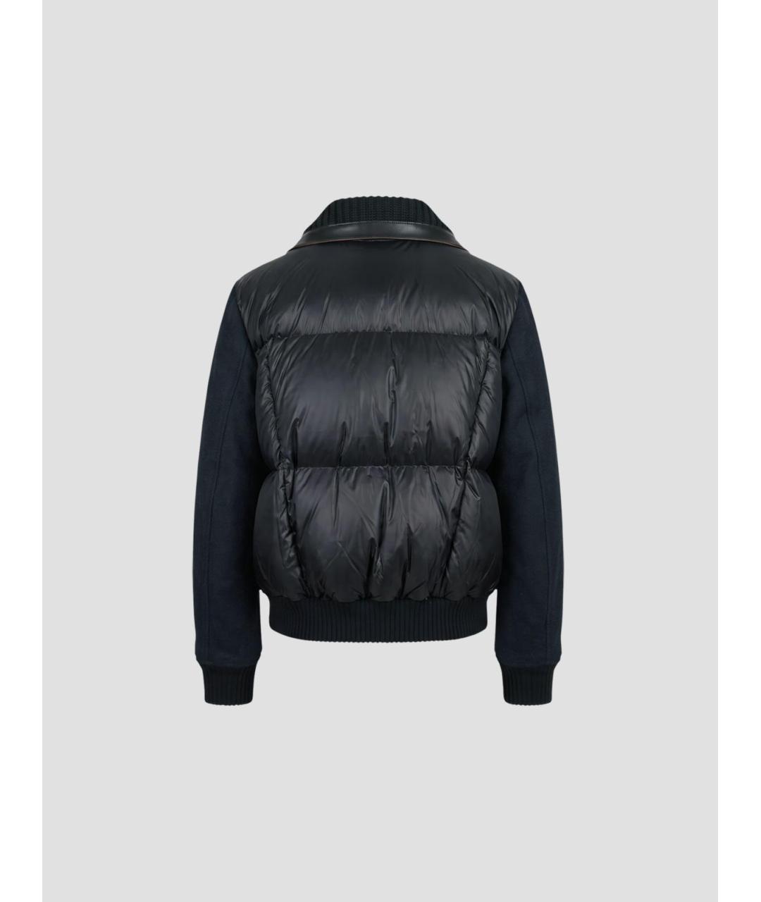 SACAI Темно-синяя шерстяная куртка, фото 2