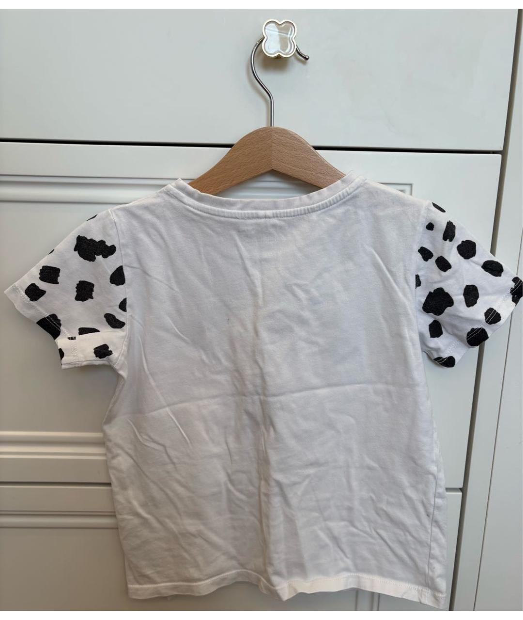 STELLA MCCARTNEY KIDS Белый хлопковый детская футболка / топ, фото 2