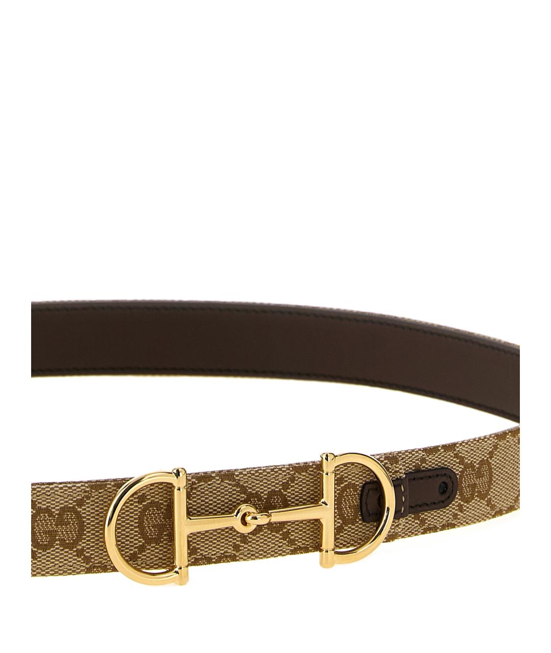 GUCCI Бежевый ремень, фото 4