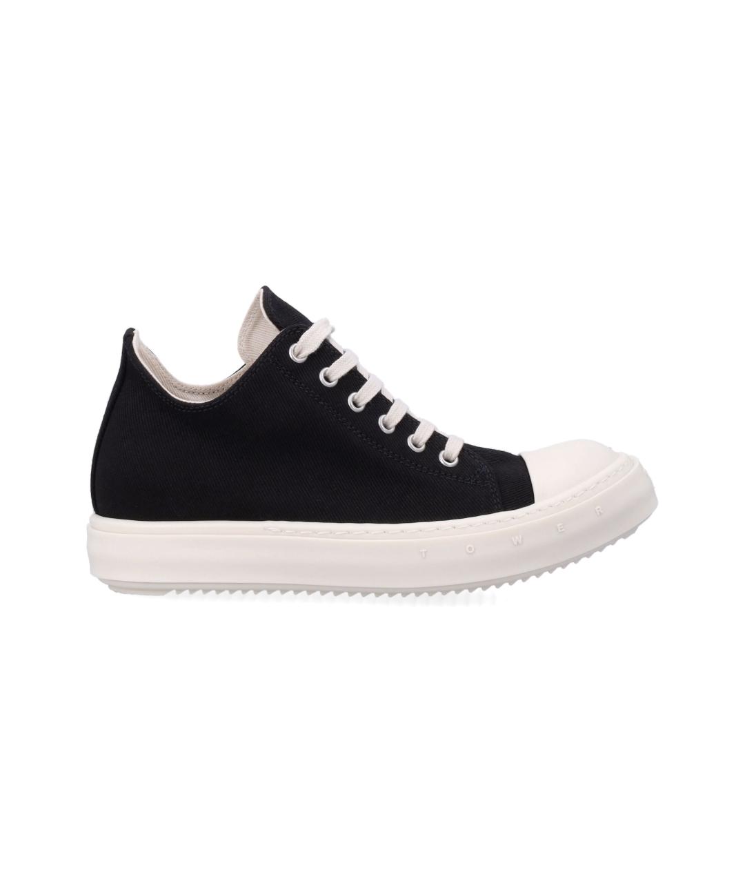 RICK OWENS DRKSHDW Черные текстильные кроссовки, фото 5