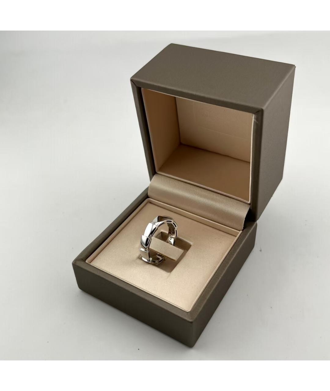 BVLGARI Серебряное кольцо из белого золота, фото 3
