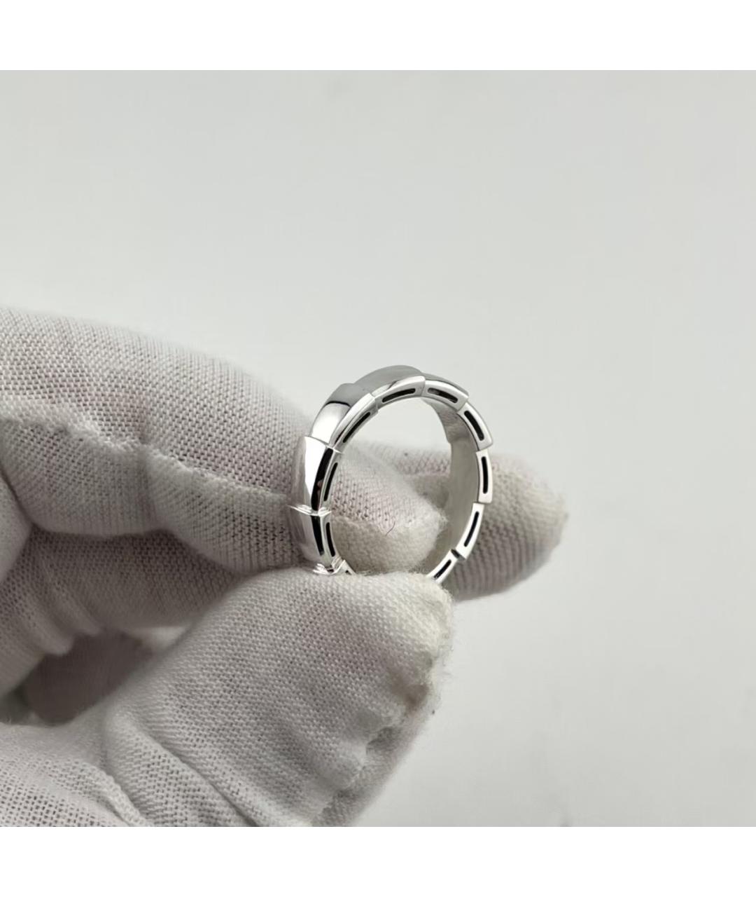 BVLGARI Серебряное кольцо из белого золота, фото 4