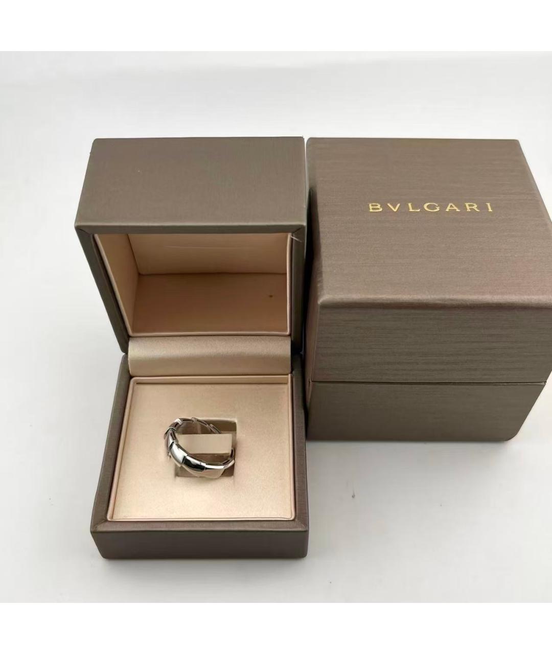BVLGARI Серебряное кольцо из белого золота, фото 2