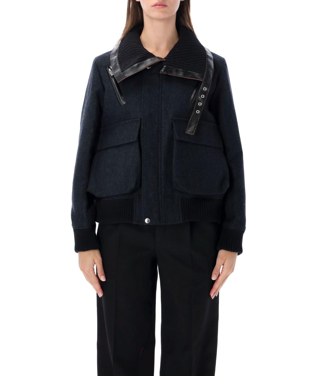 SACAI Мульти шерстяная куртка, фото 3