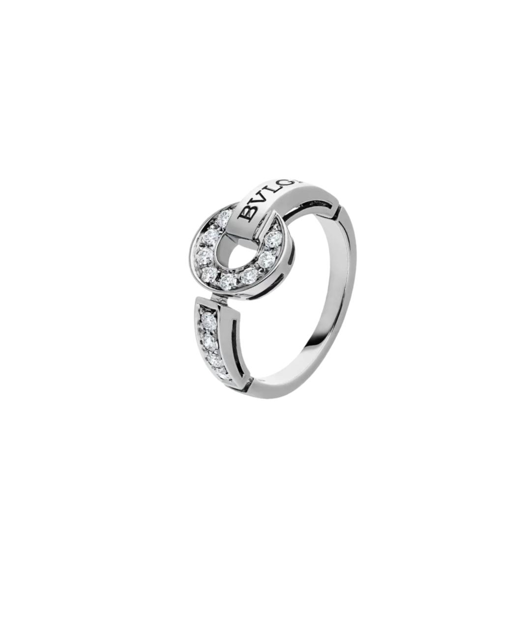 BVLGARI Серебряное кольцо из белого золота, фото 5