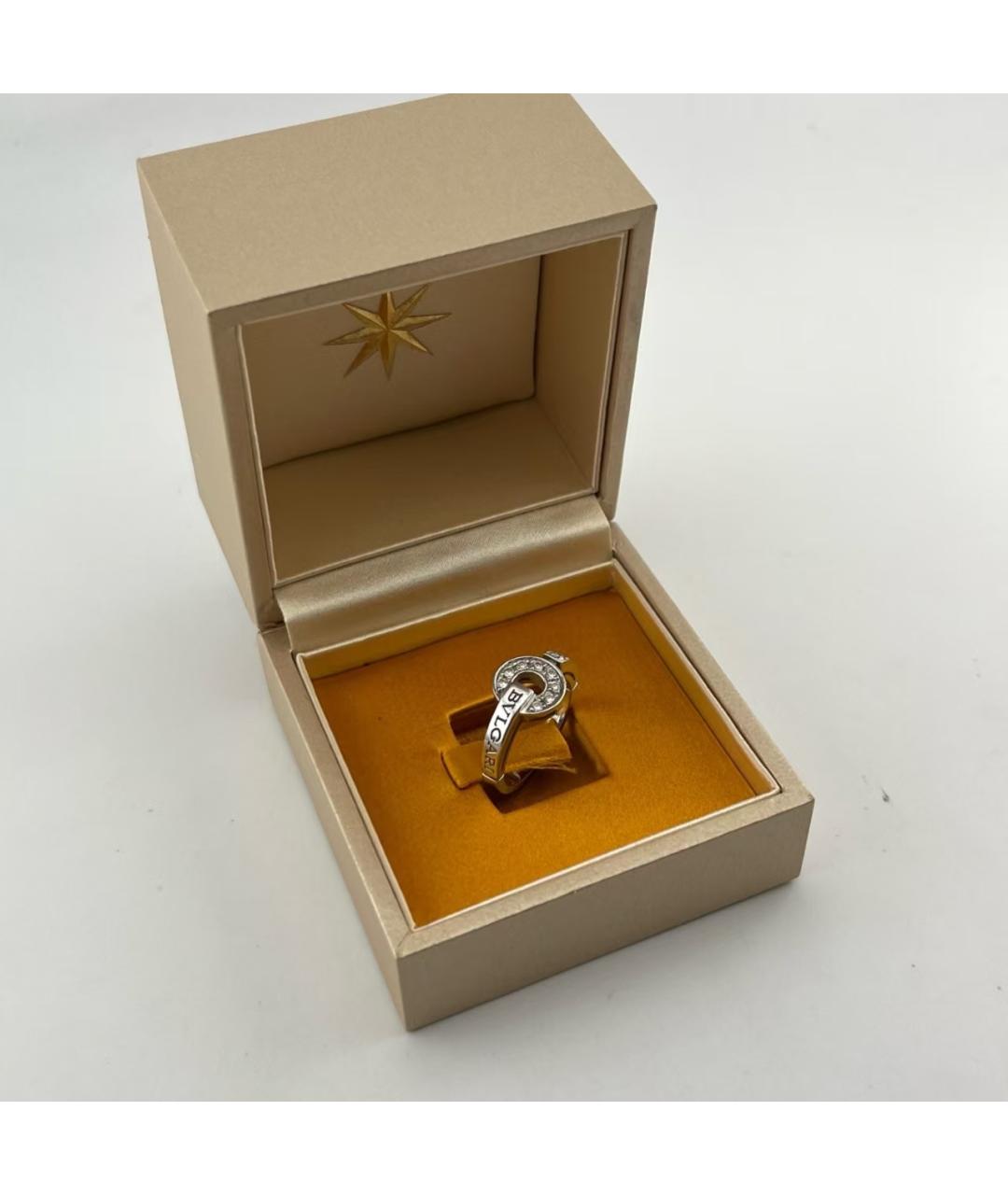 BVLGARI Серебряное кольцо из белого золота, фото 2
