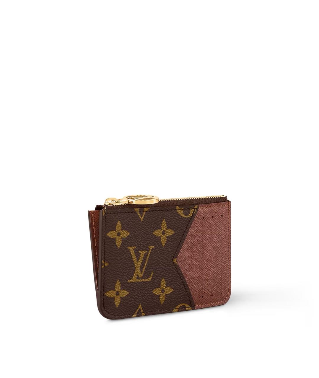 LOUIS VUITTON Коричневый кардхолдер, фото 2
