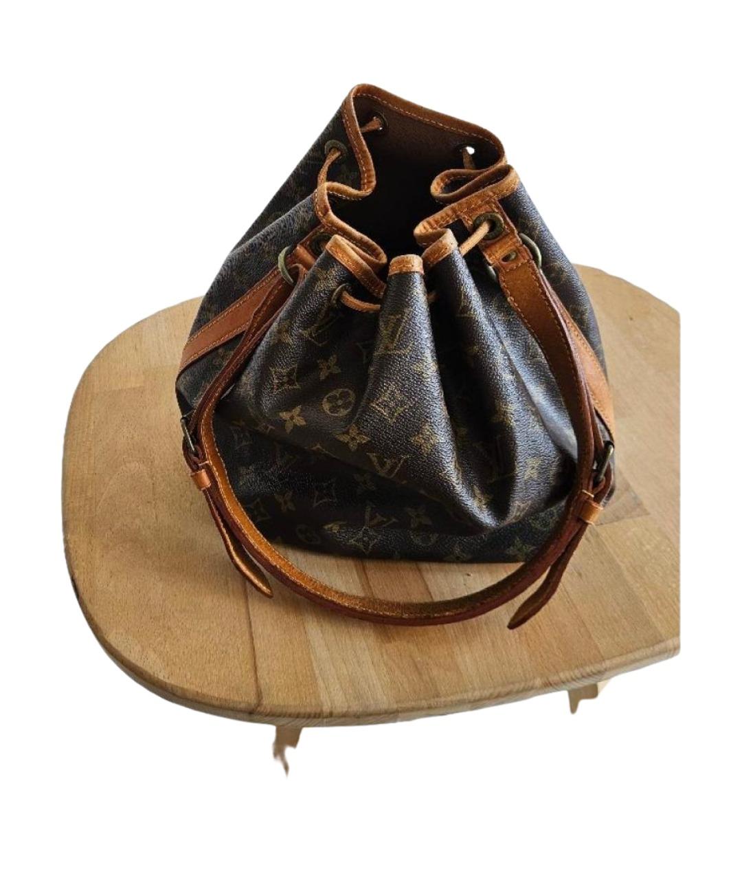 LOUIS VUITTON Коричневая сумка через плечо из канвы, фото 10