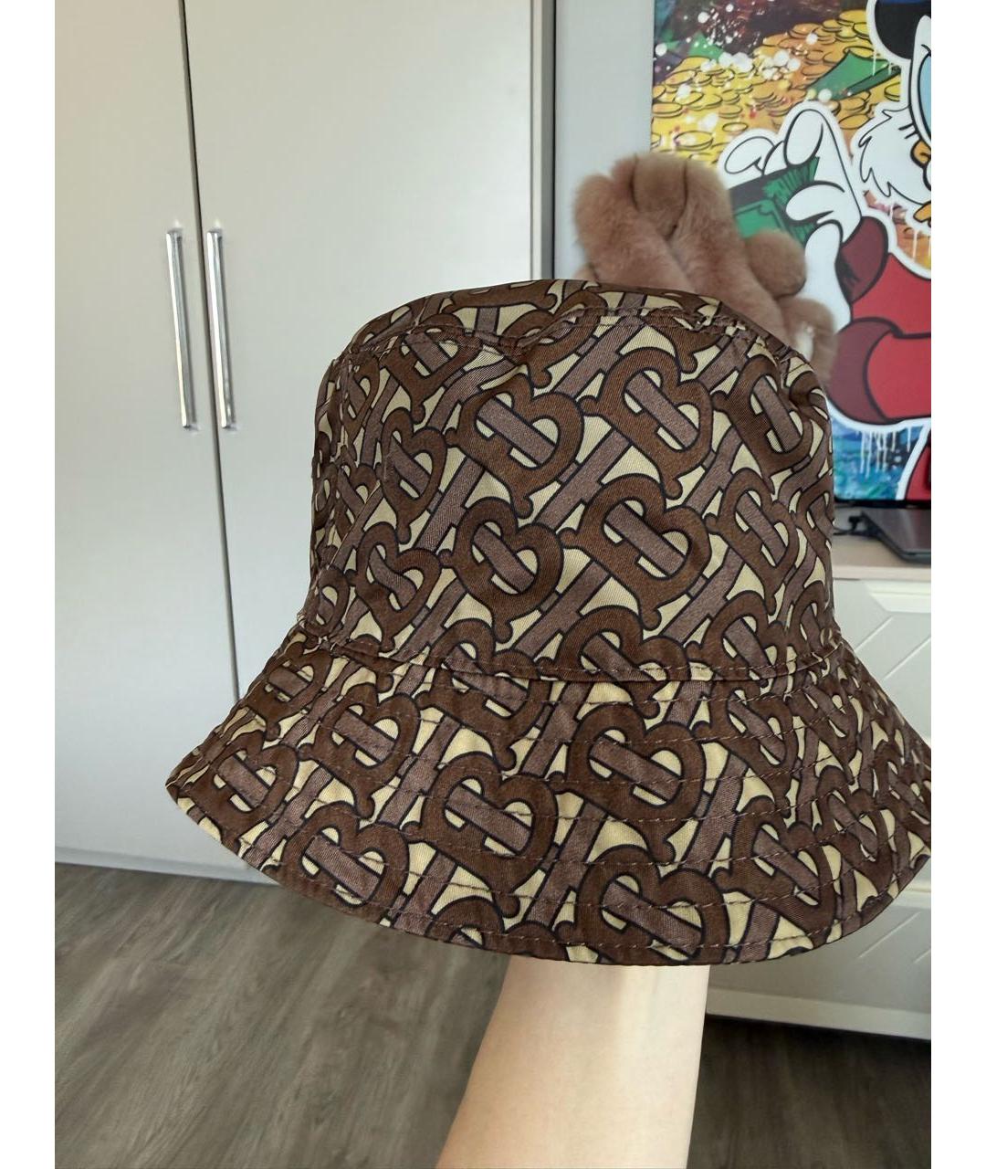 BURBERRY Коричневая панама, фото 5