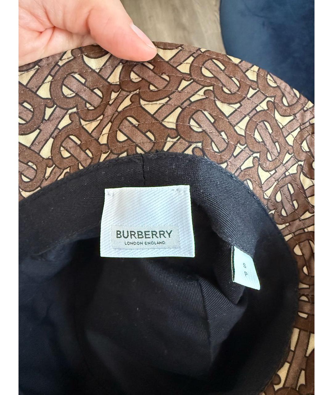 BURBERRY Коричневая панама, фото 3