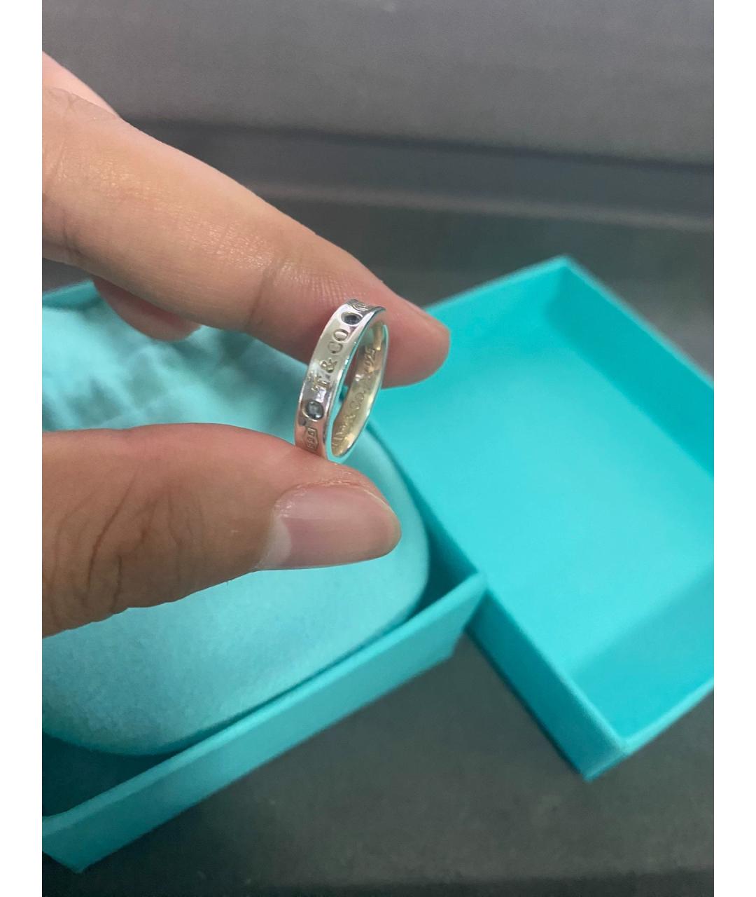 TIFFANY&CO Серебряное серебряное кольцо, фото 4